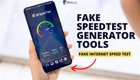 3 Fake Internet Speed Test Generator Tools.